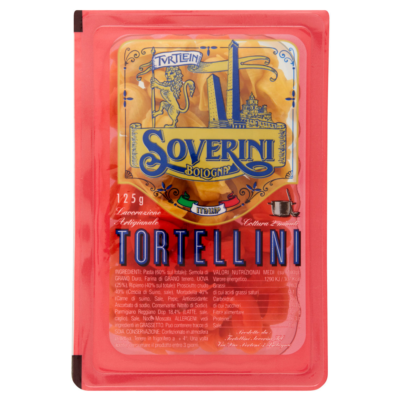 Tortellini freschi Bolognesi 125 gr - Immagine 01