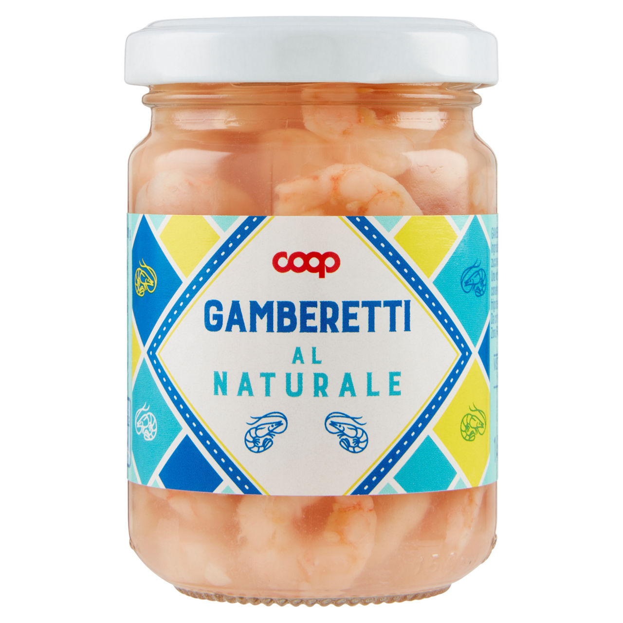Gamberetti al naturale 140 gr