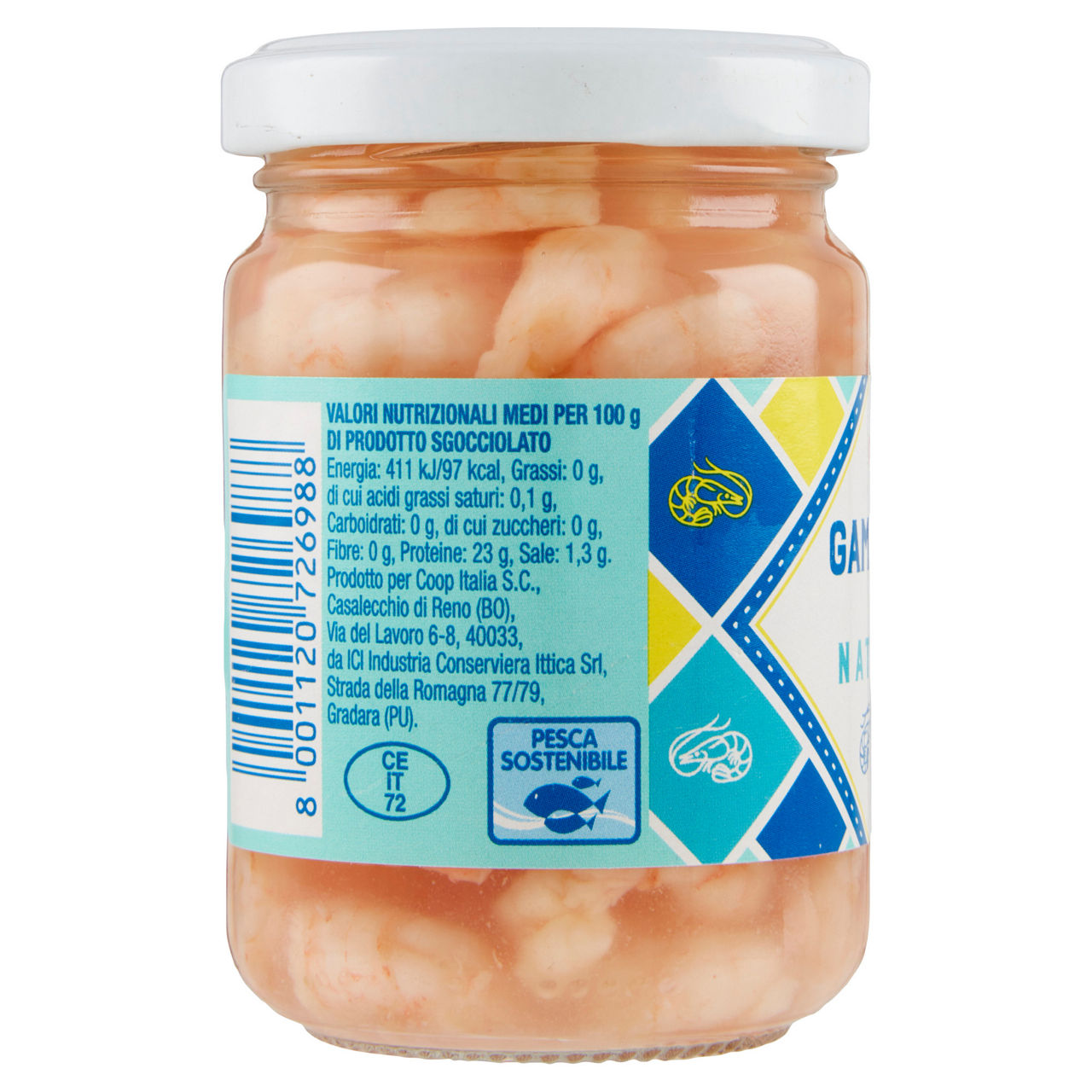 Gamberetti al naturale 140 gr - Immagine 21
