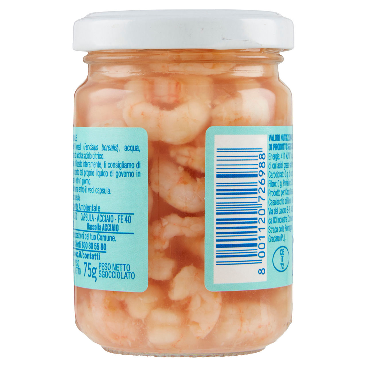 Gamberetti al naturale 140 gr - Immagine 31