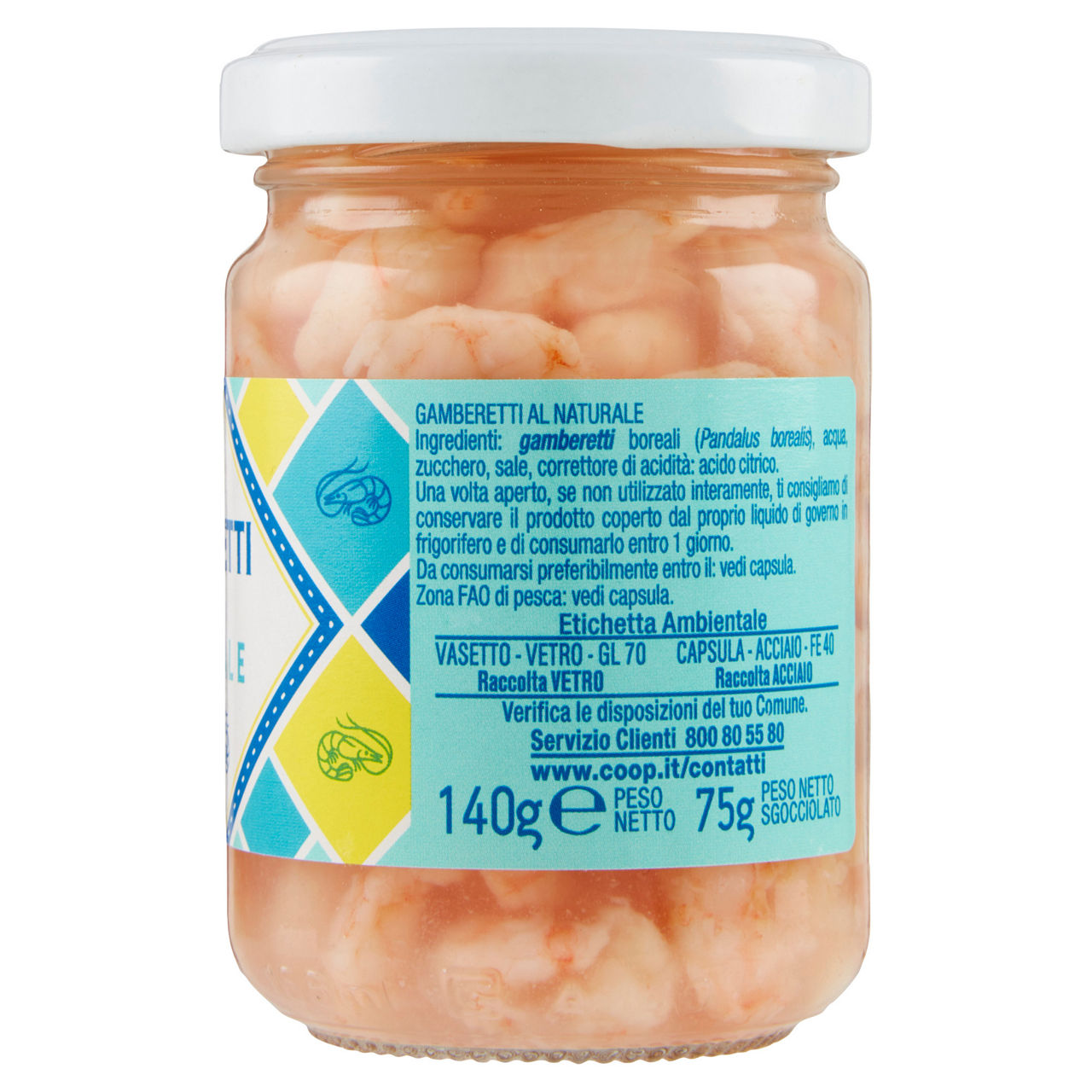 Gamberetti al naturale 140 gr - Immagine 11