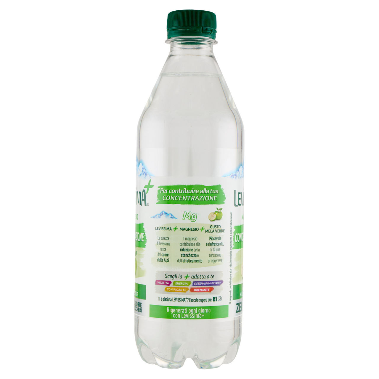 Bevanda zero pro active con magnesio gusto mela levissima+ pet ml 500 - Immagine 21