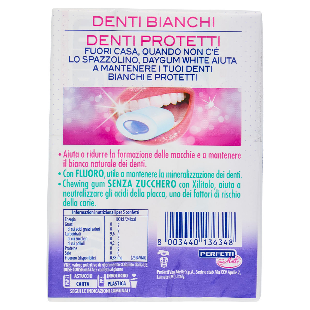 Chewing gum ripieni con fluoro 2 pz x 30 gr - Immagine 11