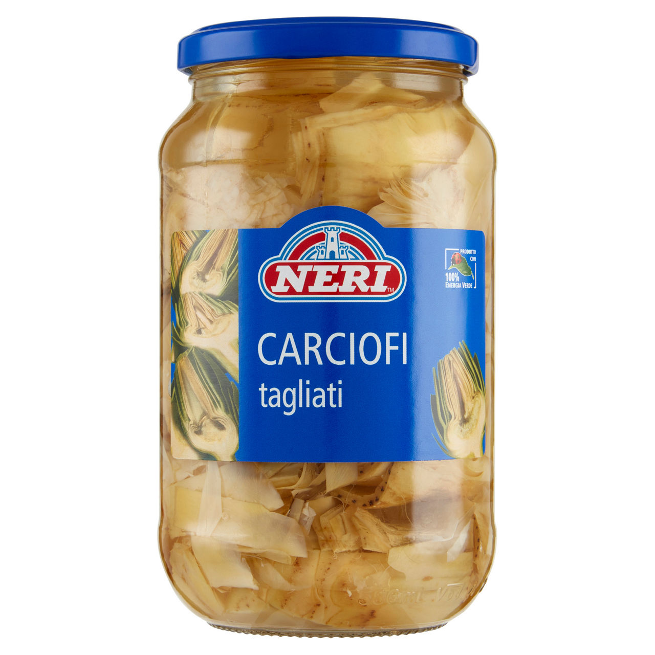 Carciofi tagliati in olio di semi di girasole 500 gr