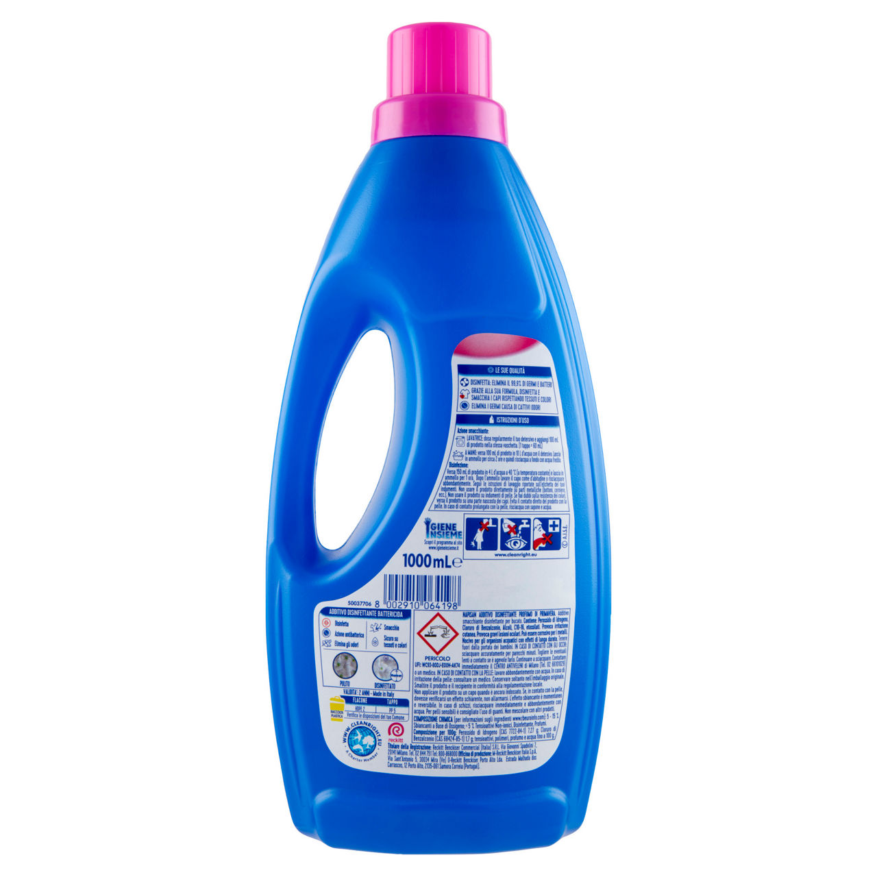 Additivo disinfettante liquido per bucato profumo di primavera 1 lt - Immagine 51