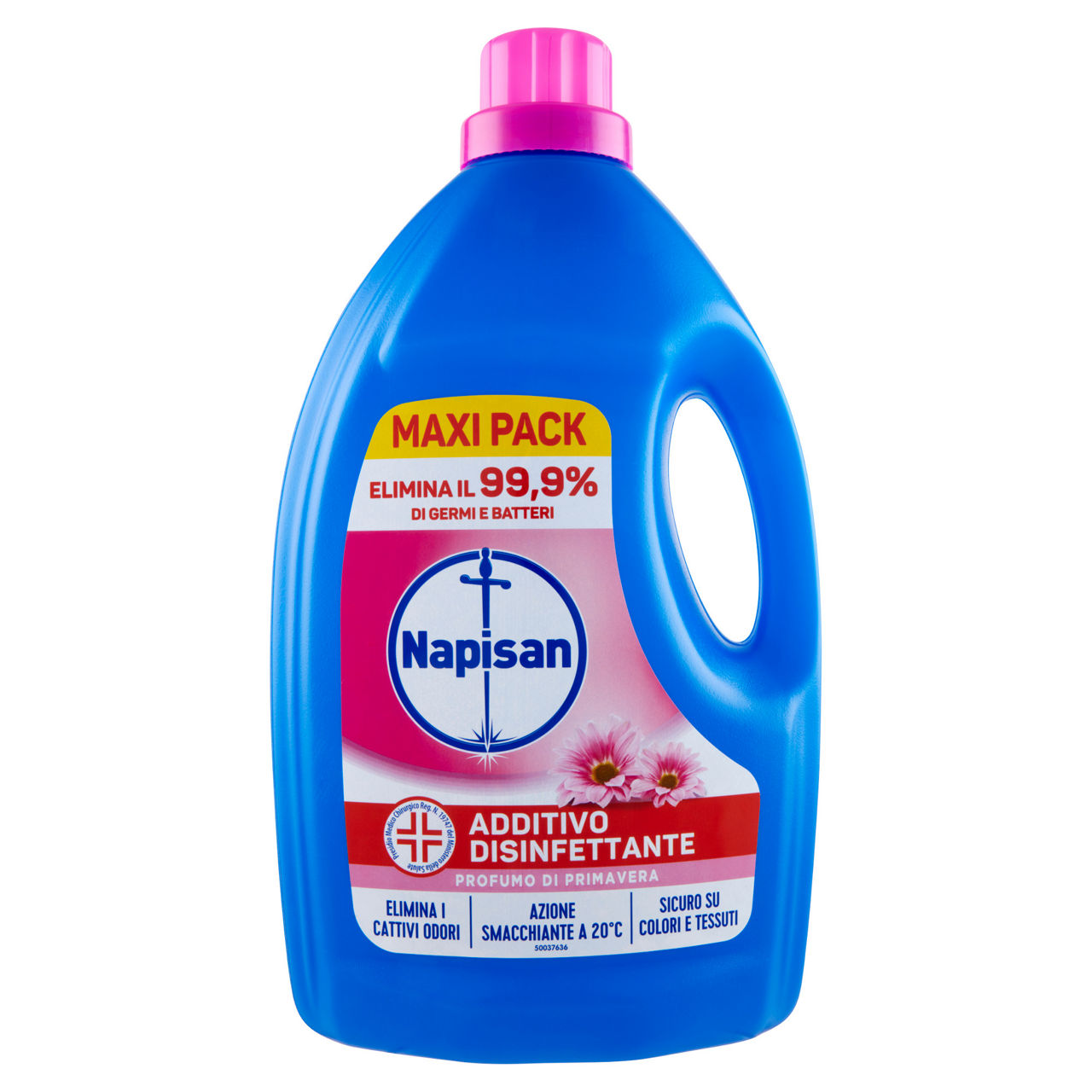 Additivo disinfettante per bucato profumo di primavera 2,2 lt - Immagine 01