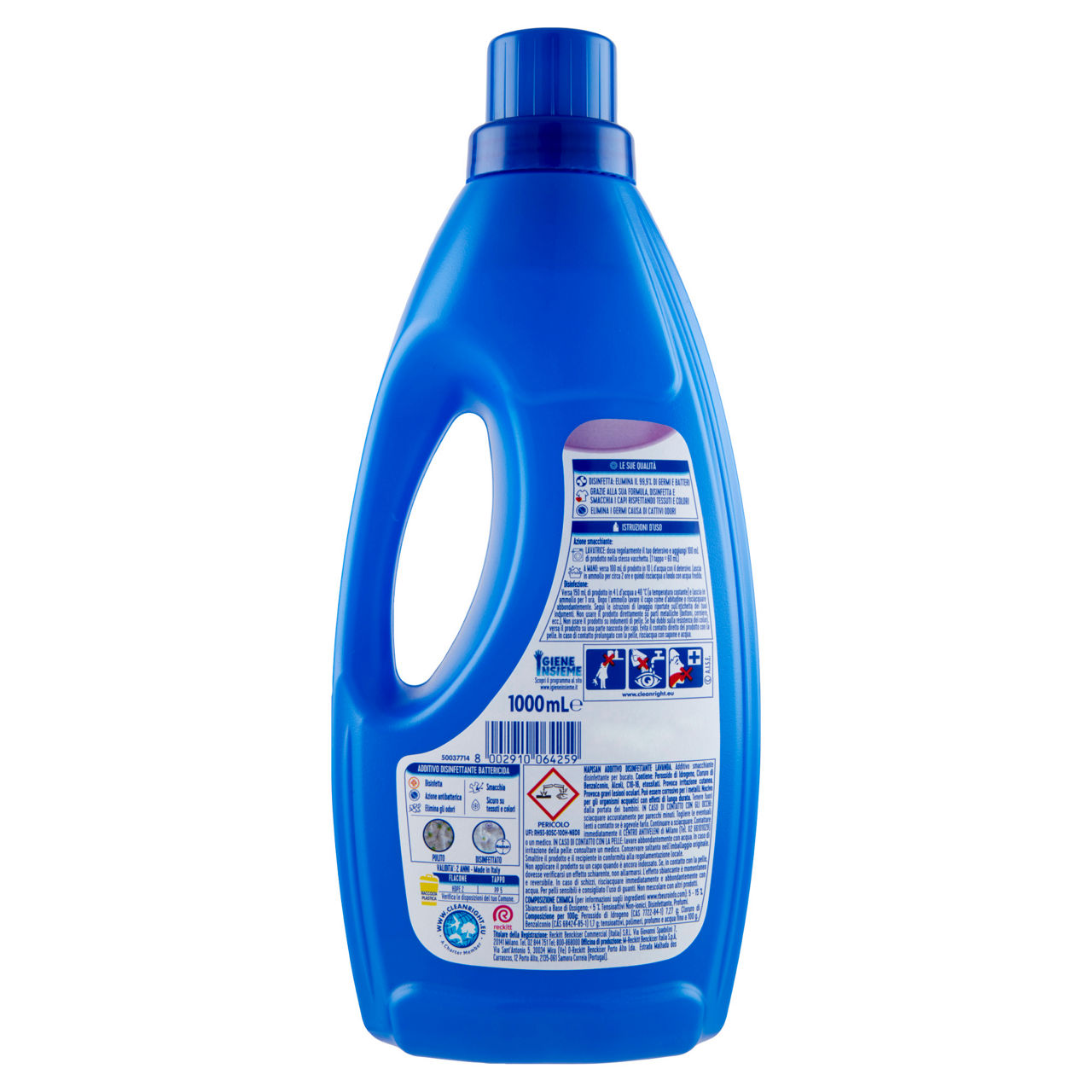Additivo disinfettante liquido per bucato lavanda 1 lt - Immagine 51