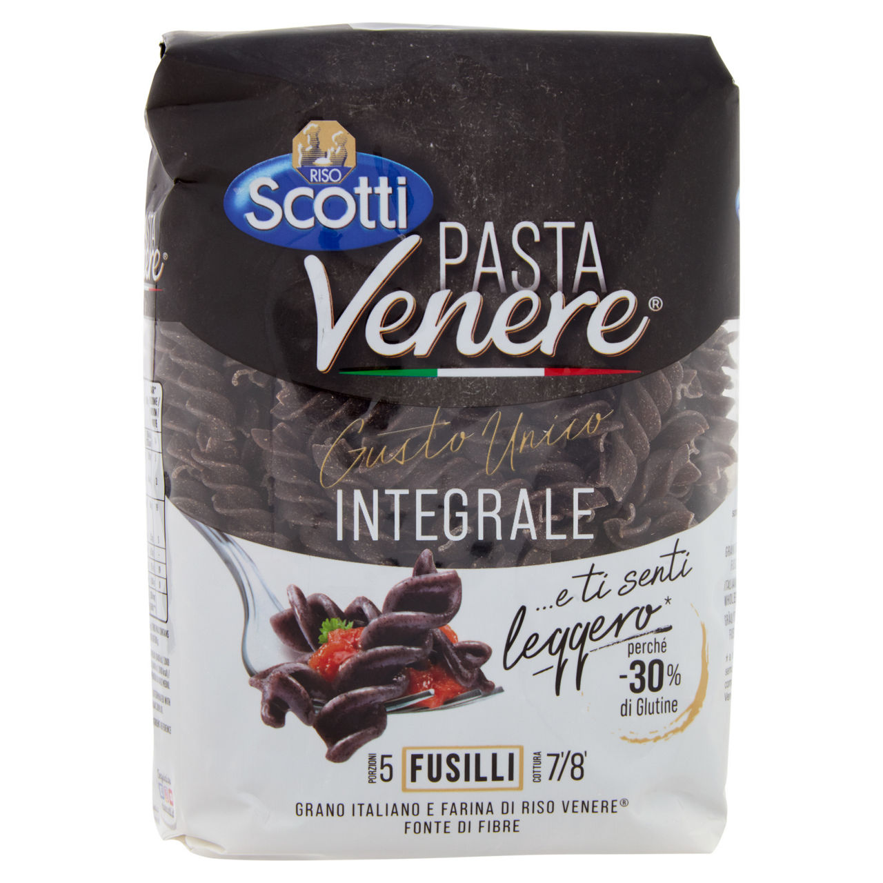 Fusilli pasta integrale Venere 400 gr