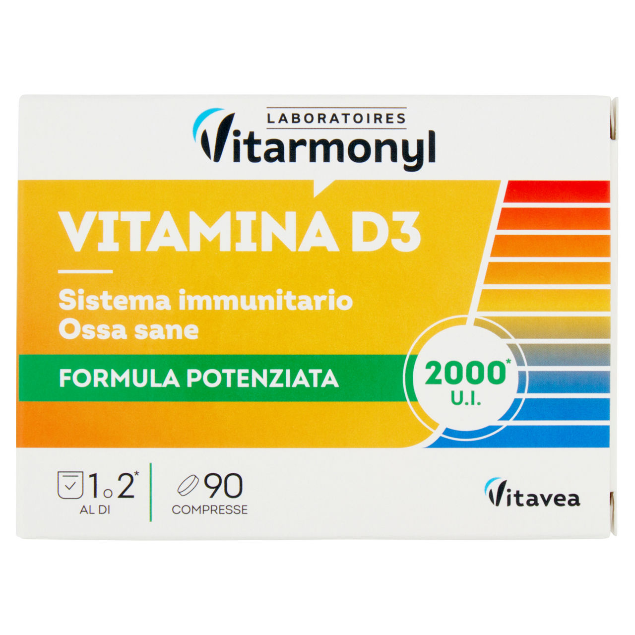 Integratore alimentare vitamina D3 per ossa sane 90 compresse
