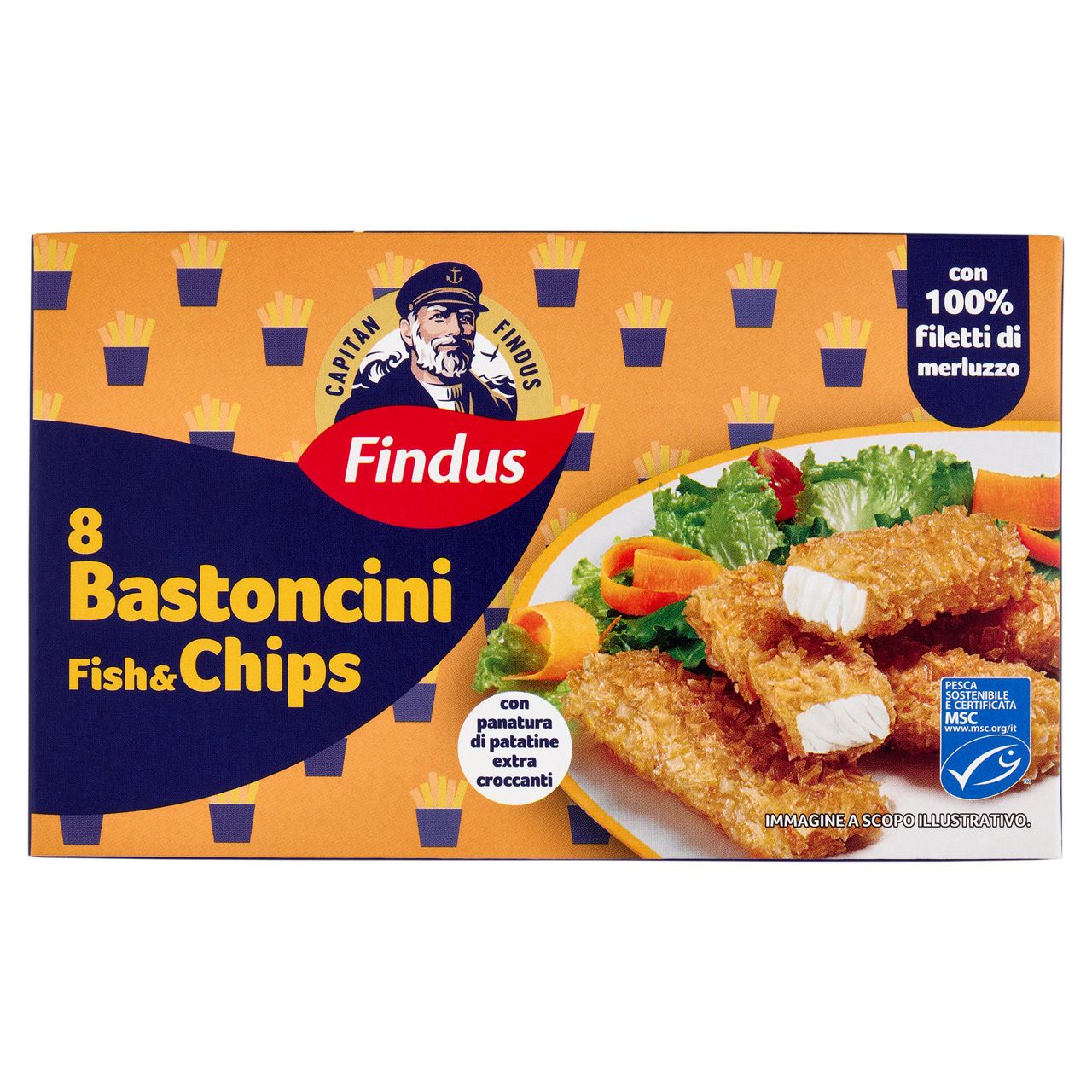 Bastoncini Fish and Chips 224 gr - Immagine 01
