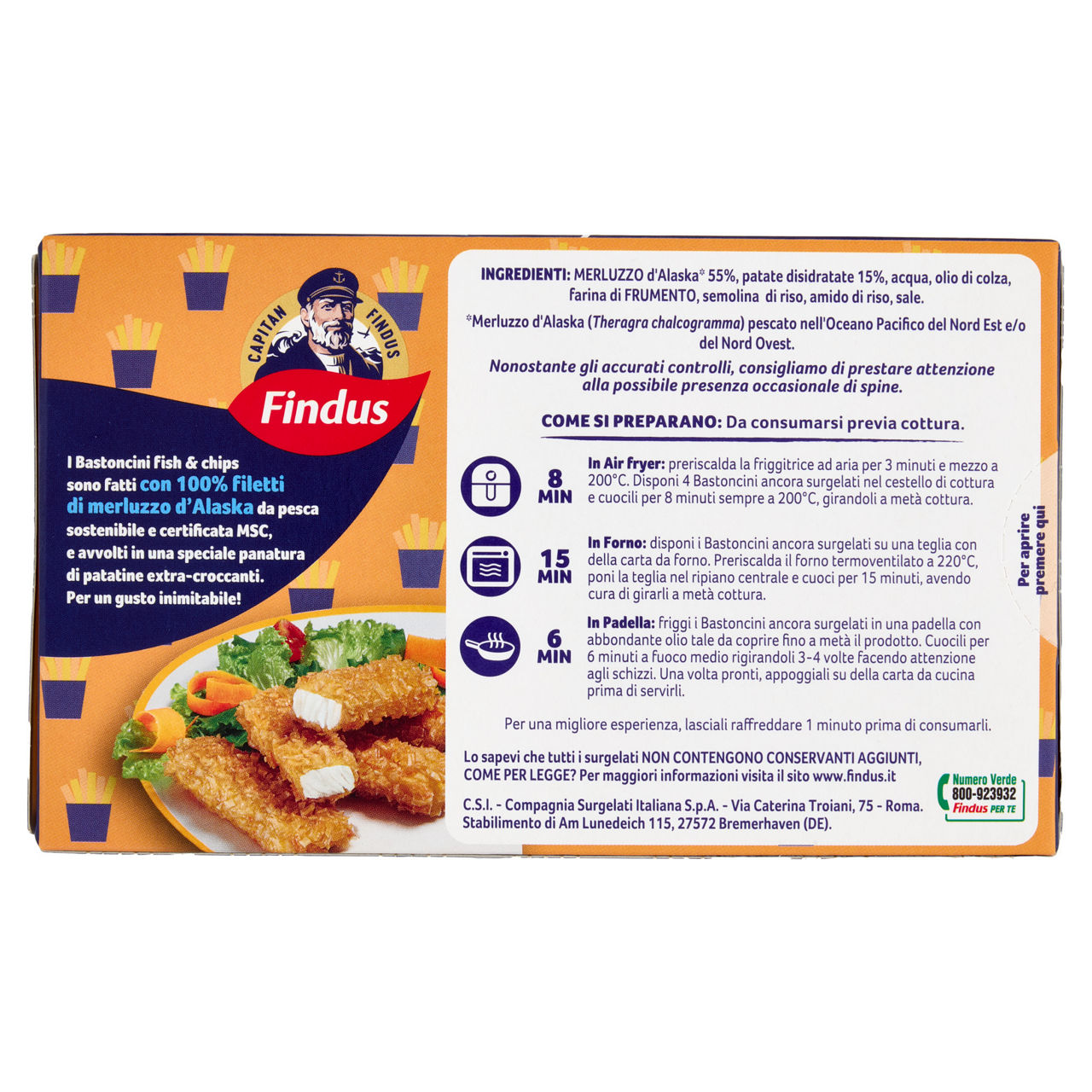 Bastoncini Fish and Chips 224 gr - Immagine 41