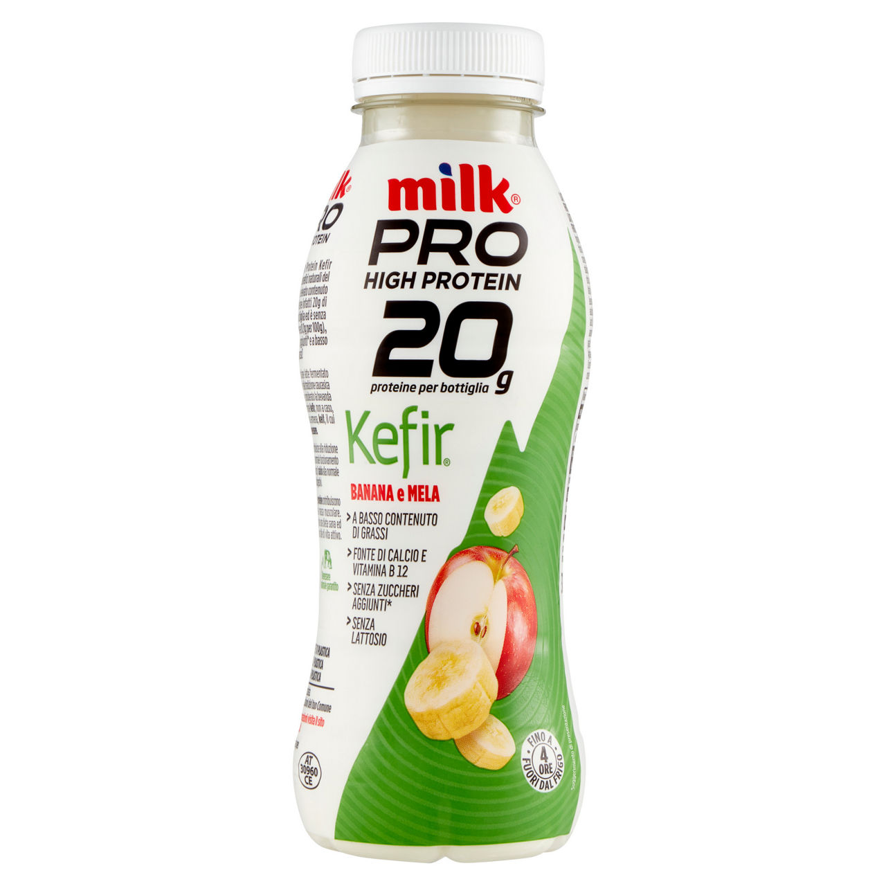 Kefir da bere proteico alla banana e mela 310 gr - Immagine 01
