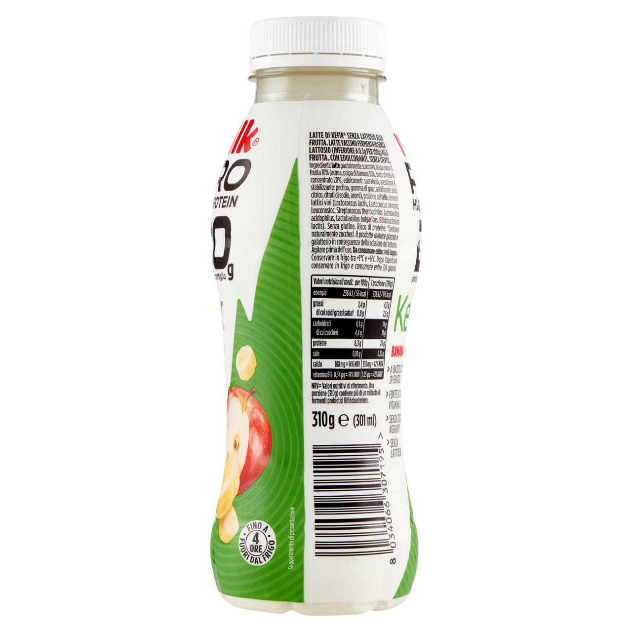 Kefir da bere proteico alla banana e mela 310 gr - Immagine 11