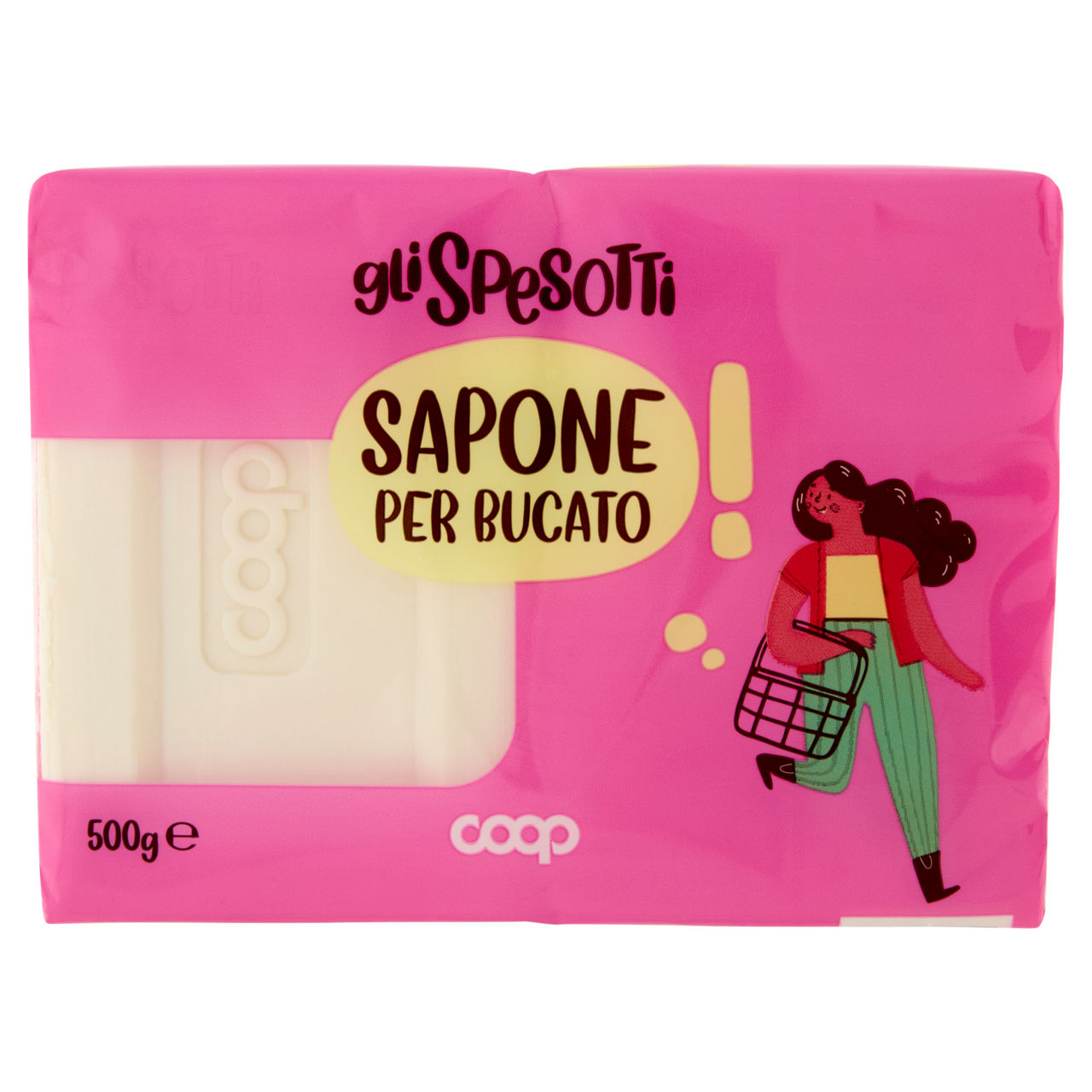 Sapone da bucato coop gli spesotti bianco 2x g 250