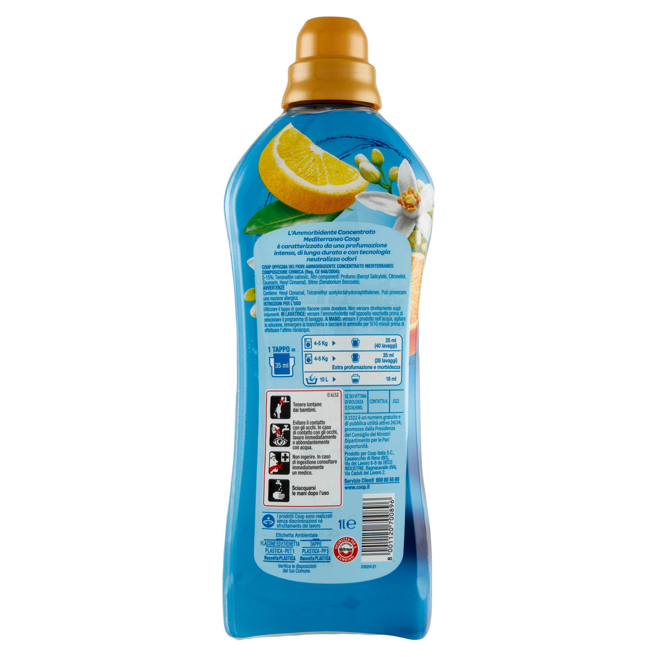 Ammorbidente concentrato mediterraneo 40 lavaggi - Immagine 51