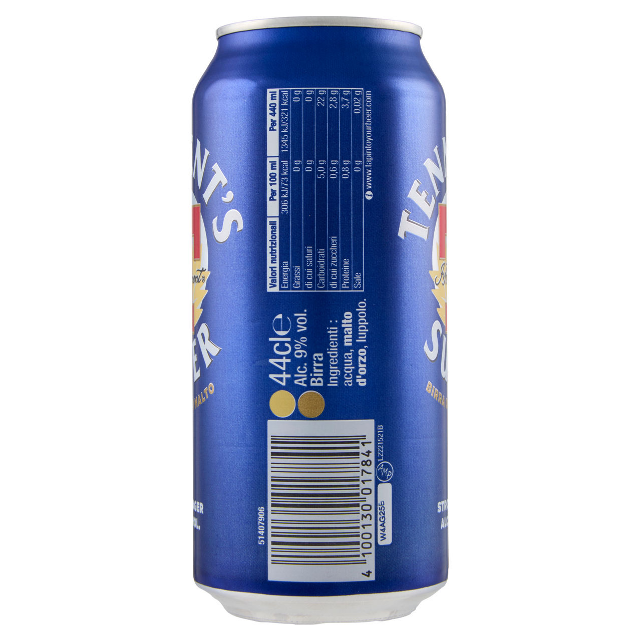 Birra tennent's super 9 gradi lattina ml 440 - Immagine 51