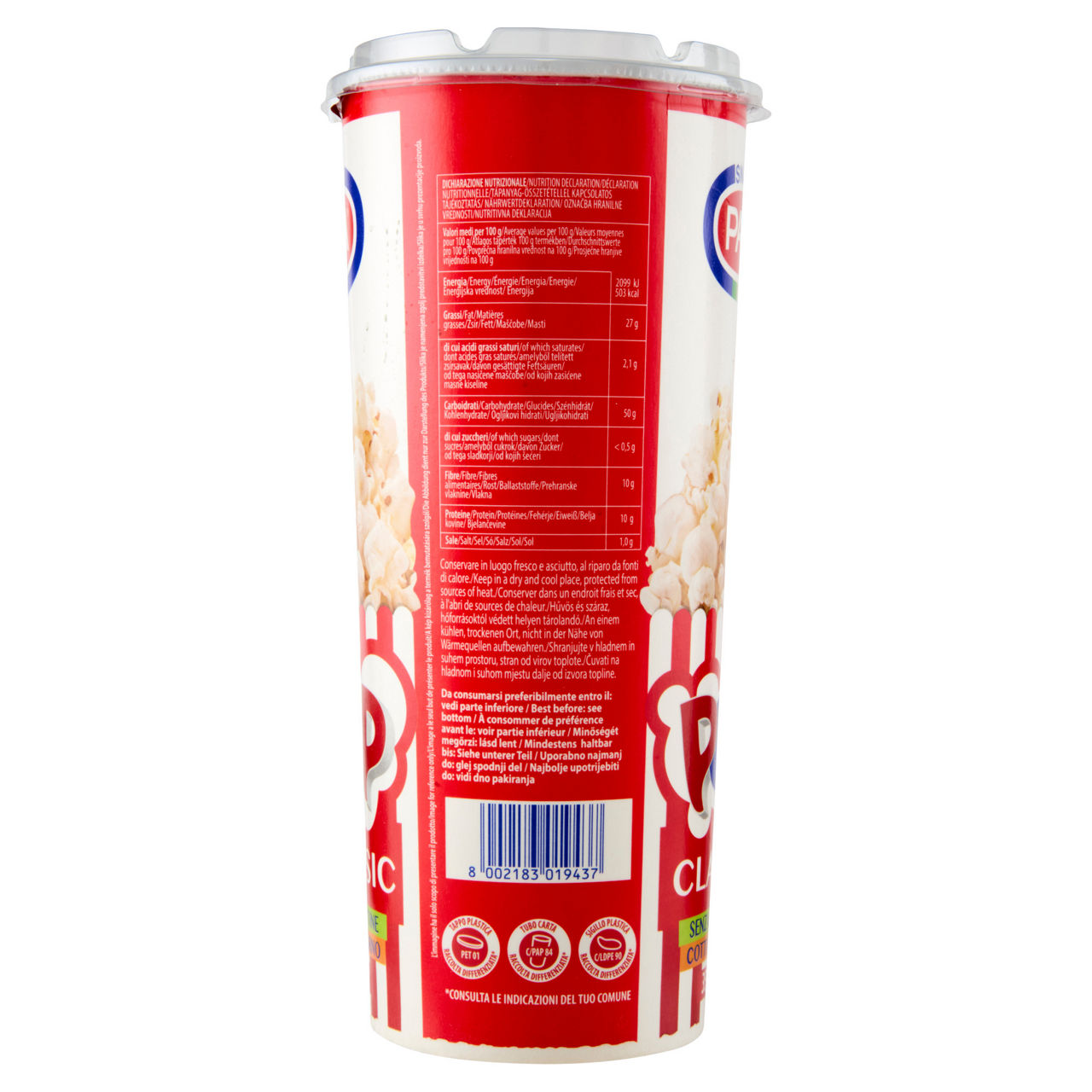 Pop corn in tubo 35 gr - Immagine 21