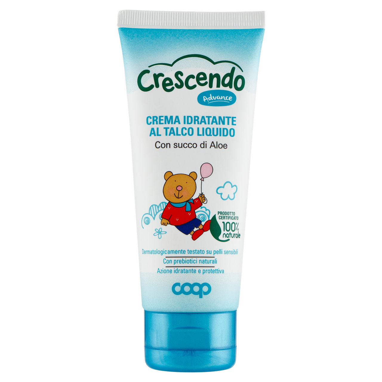 Crema idratante al talco liquido coop crescendo advance ml 100