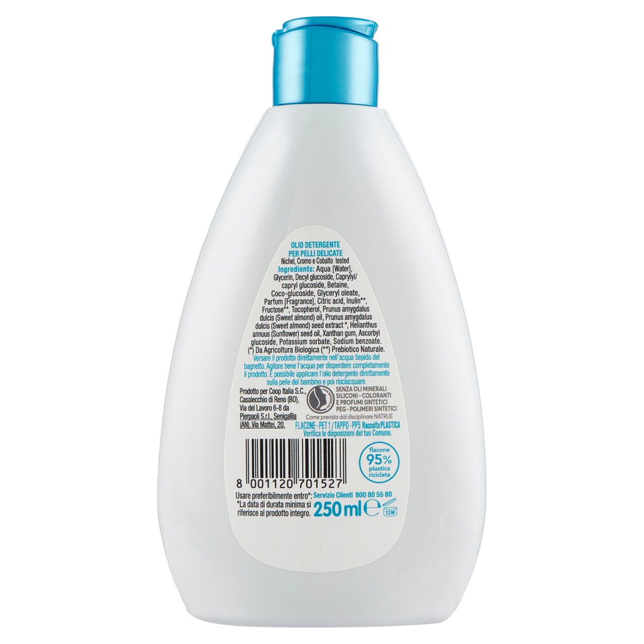 Olio detergente per pelli delicate coop crescendo advance ml 250 - Immagine 21