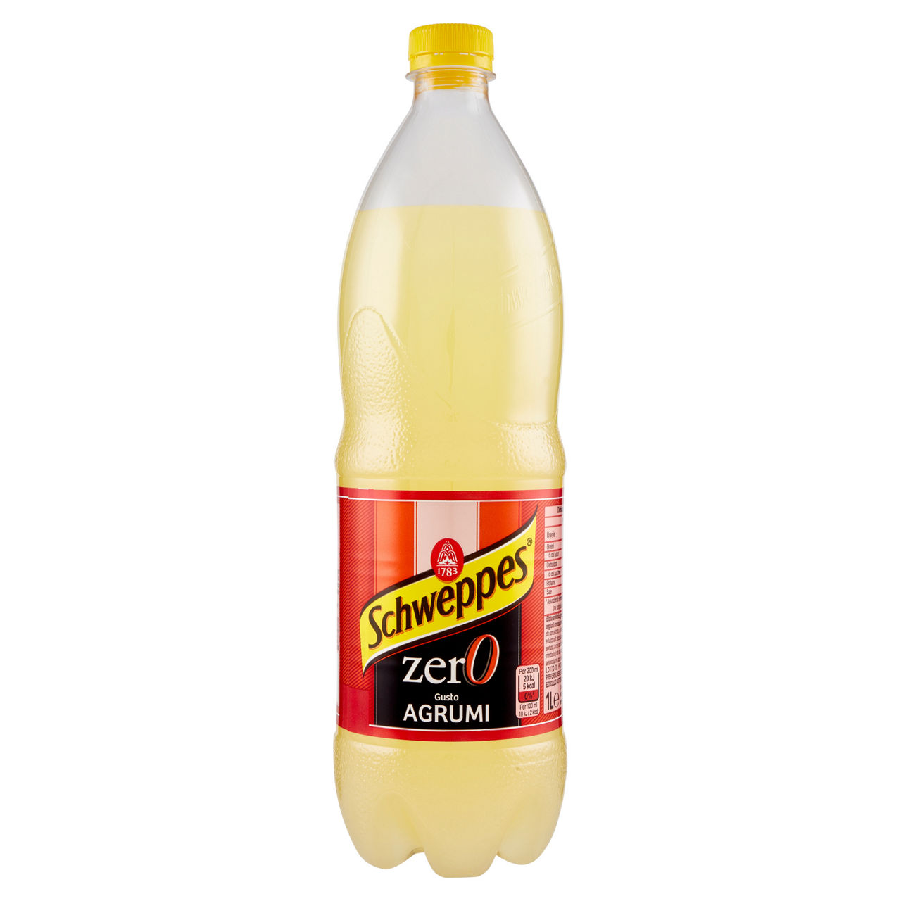 Bibita schweppes agrumi zero pet l 1