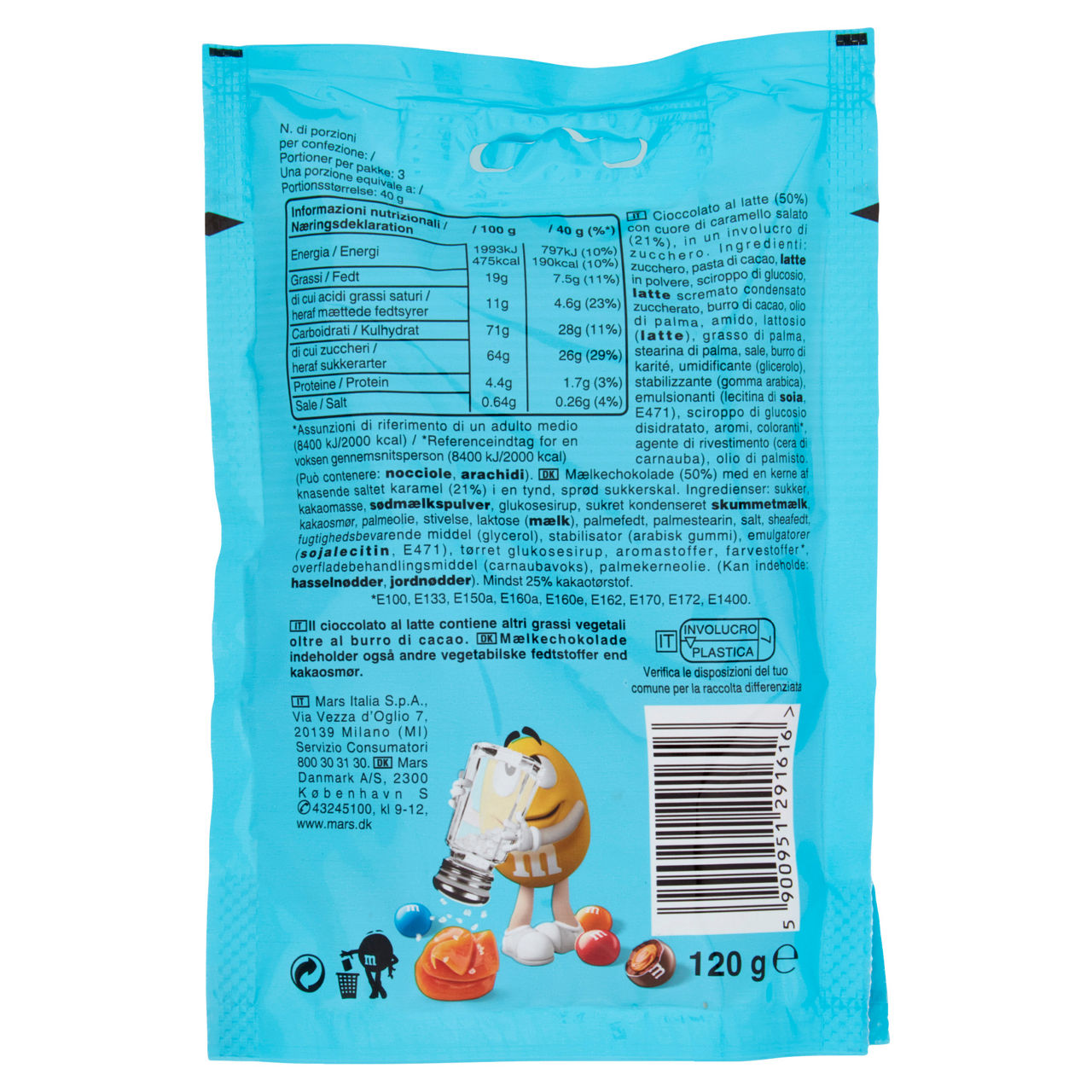 Confetti M&M's al caramello salato 120 gr - Immagine 31