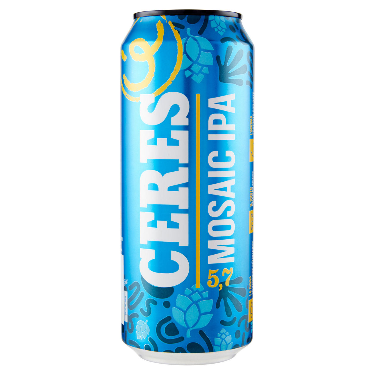 Birra ceres mosaic ipa 5,7 gradi lattina ml 500