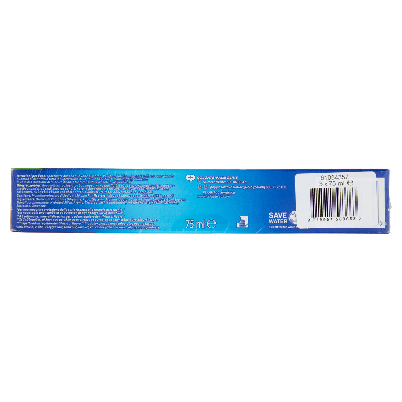 Dentifricio Maximum Caries Protection 3 pz x 75 ml - Immagine 11