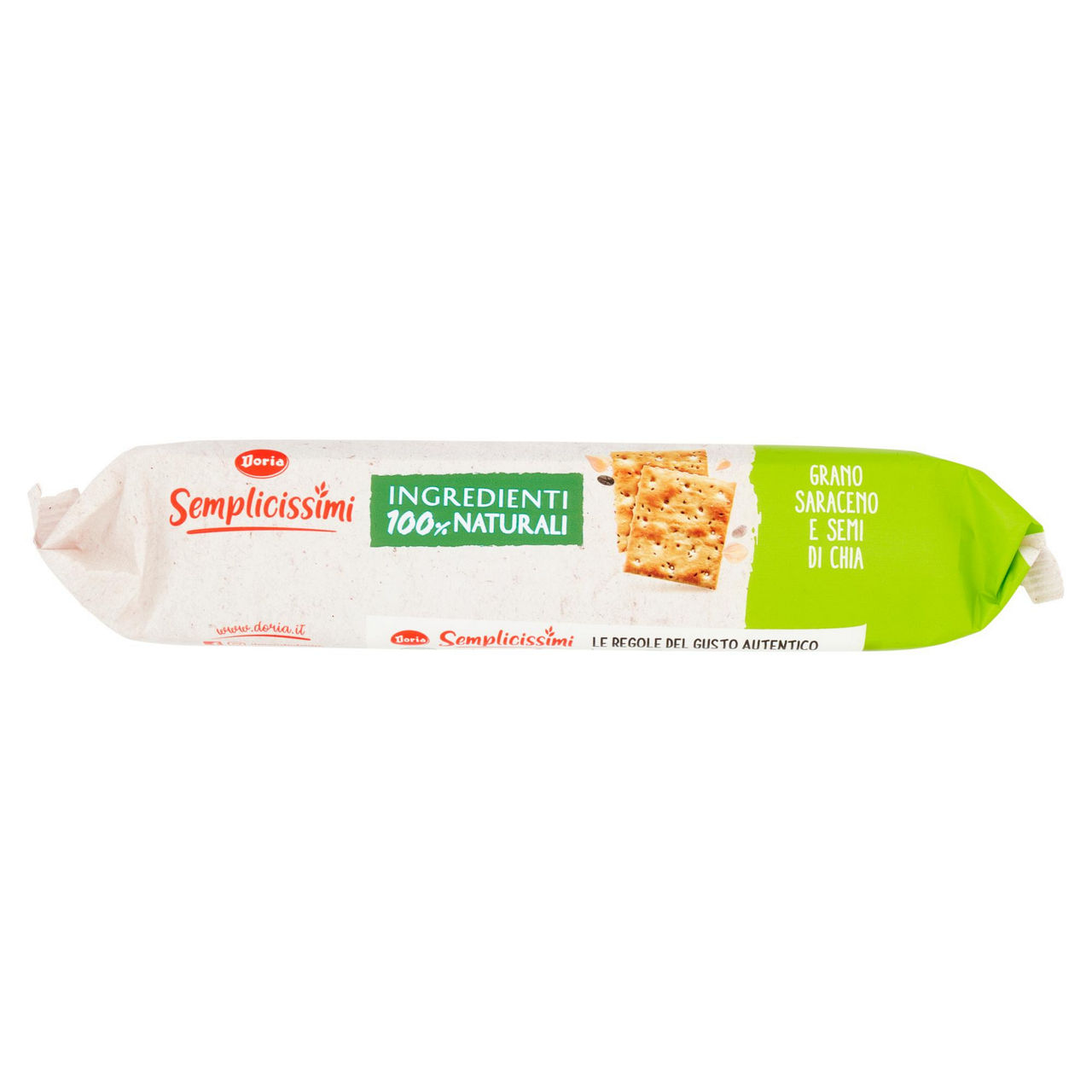 Crackers grano saraceno e semi di chia semplicissimi doria g 245 - Immagine 41