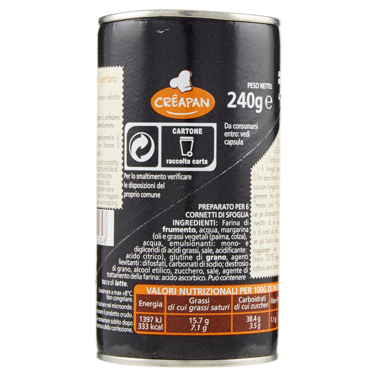 Croissant pronti da cuocere 6 pz 240 gr - Immagine 51