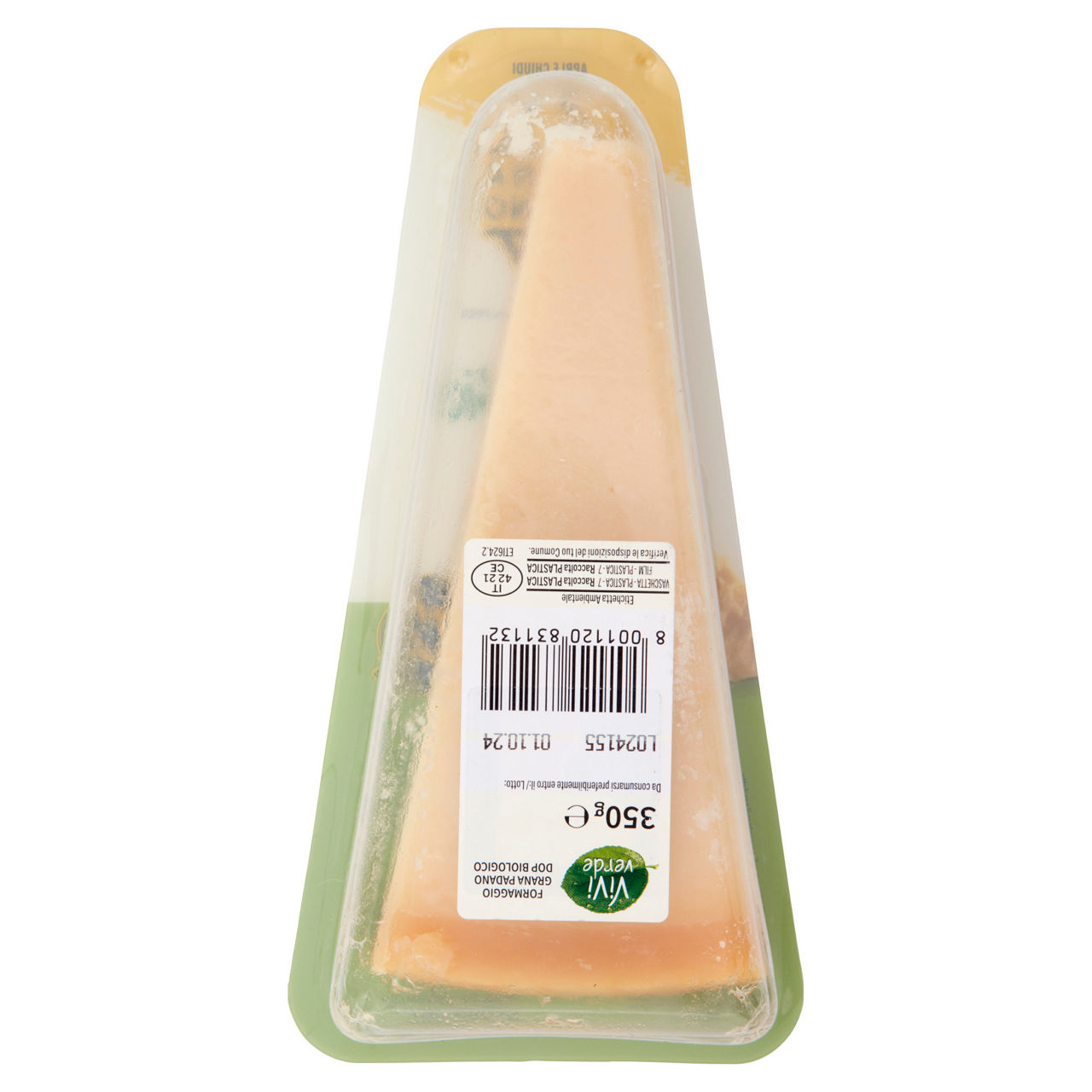 Grana Padano DOP bio oltre 12 mesi 350 gr - Immagine 31