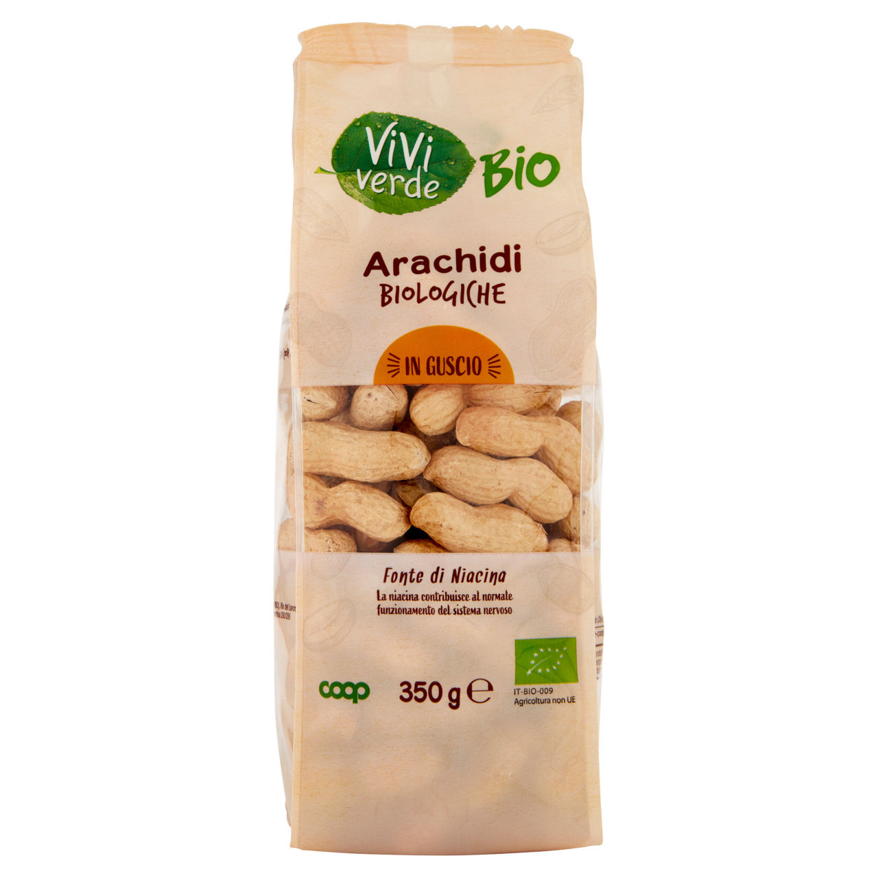 Arachidi tostate bio 350 gr - Immagine 01
