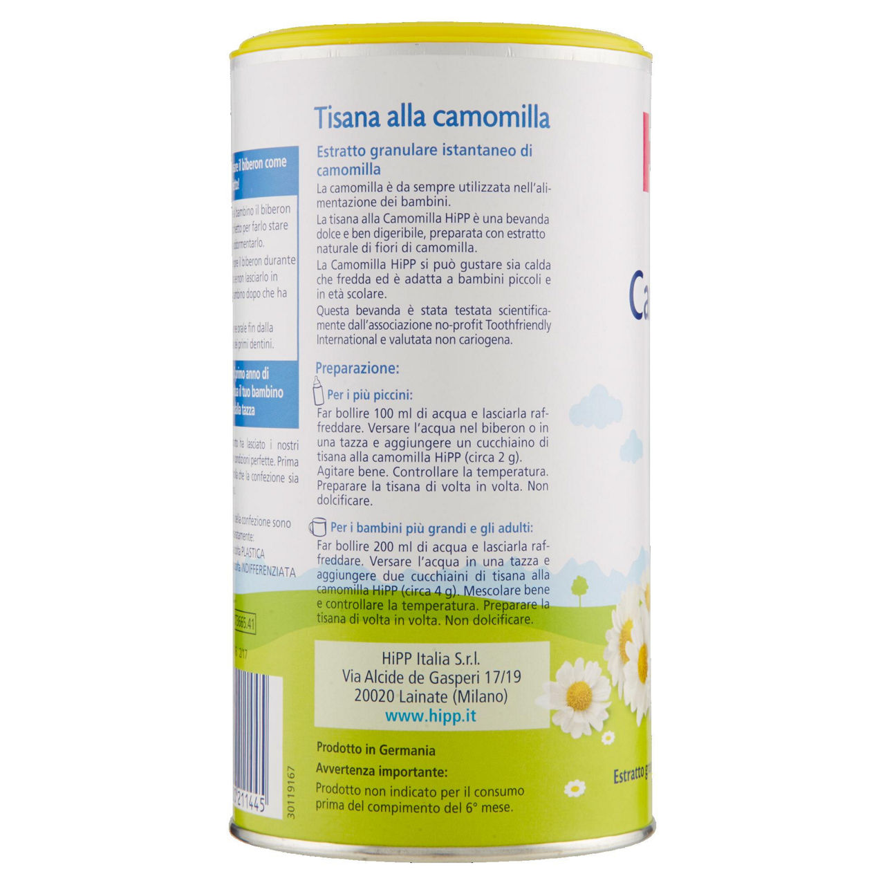 Tisana alla camomilla estratto granulare istantaneo 200 gr - Immagine 11