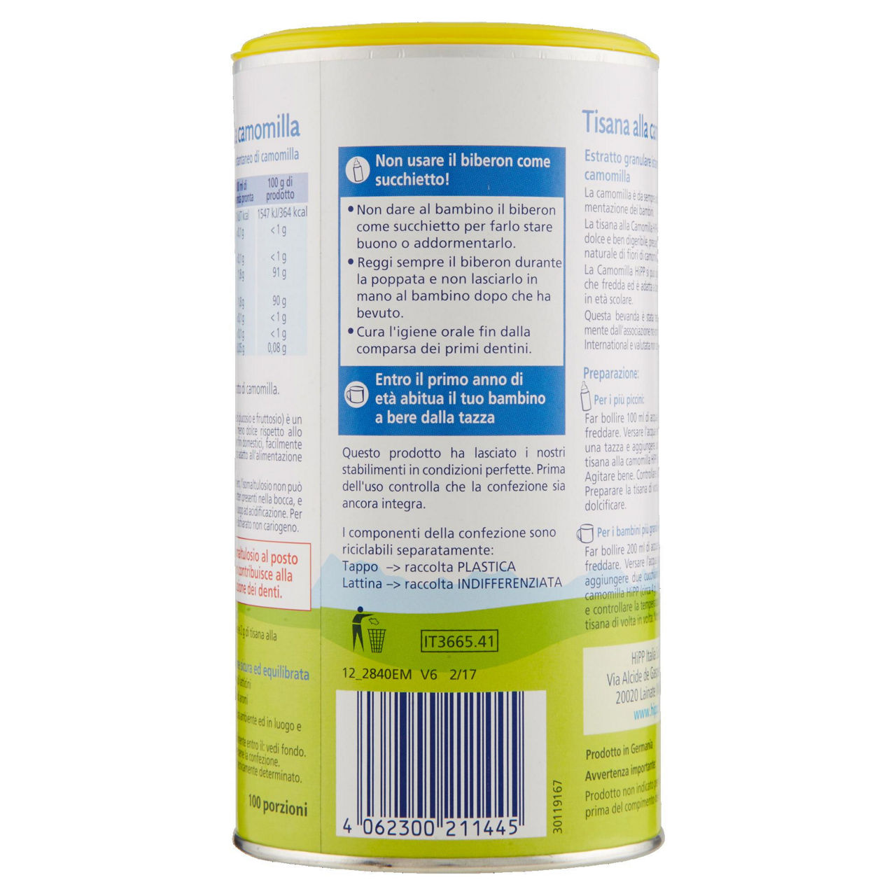Tisana alla camomilla estratto granulare istantaneo 200 gr - Immagine 31