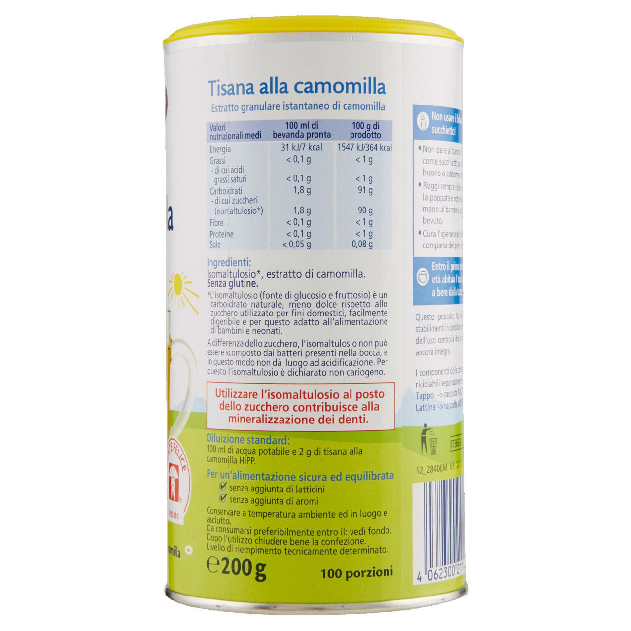 Tisana alla camomilla estratto granulare istantaneo 200 gr - Immagine 21