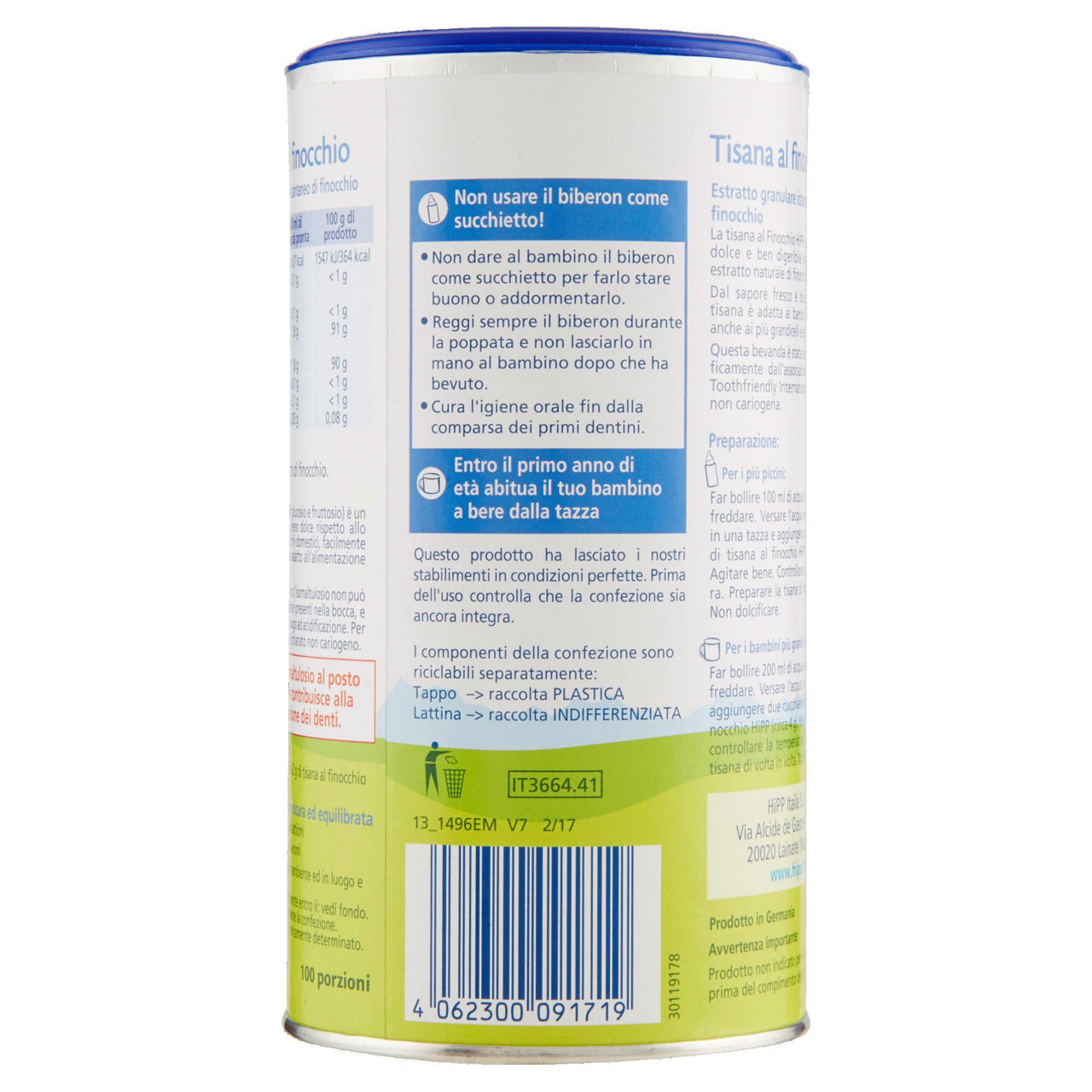 Tisana al finocchio estratto granulare istantaneo 200 gr - Immagine 21