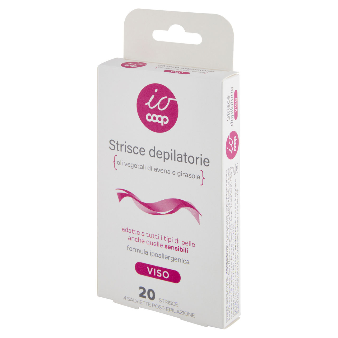 Strisce depilatorie io coop viso 20 pz + 4 salviette post epilazione - Immagine 11