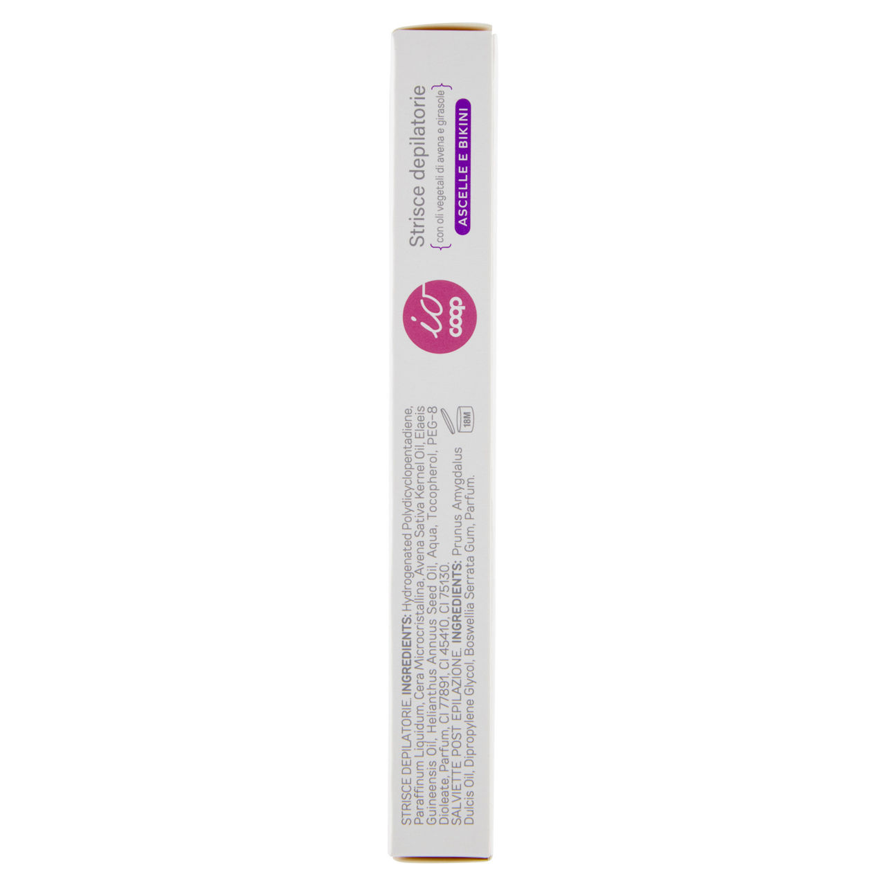 Strisce depilatorie io coop ascelle e bikini 20 pz + 4 salviette post epilazione - Immagine 61
