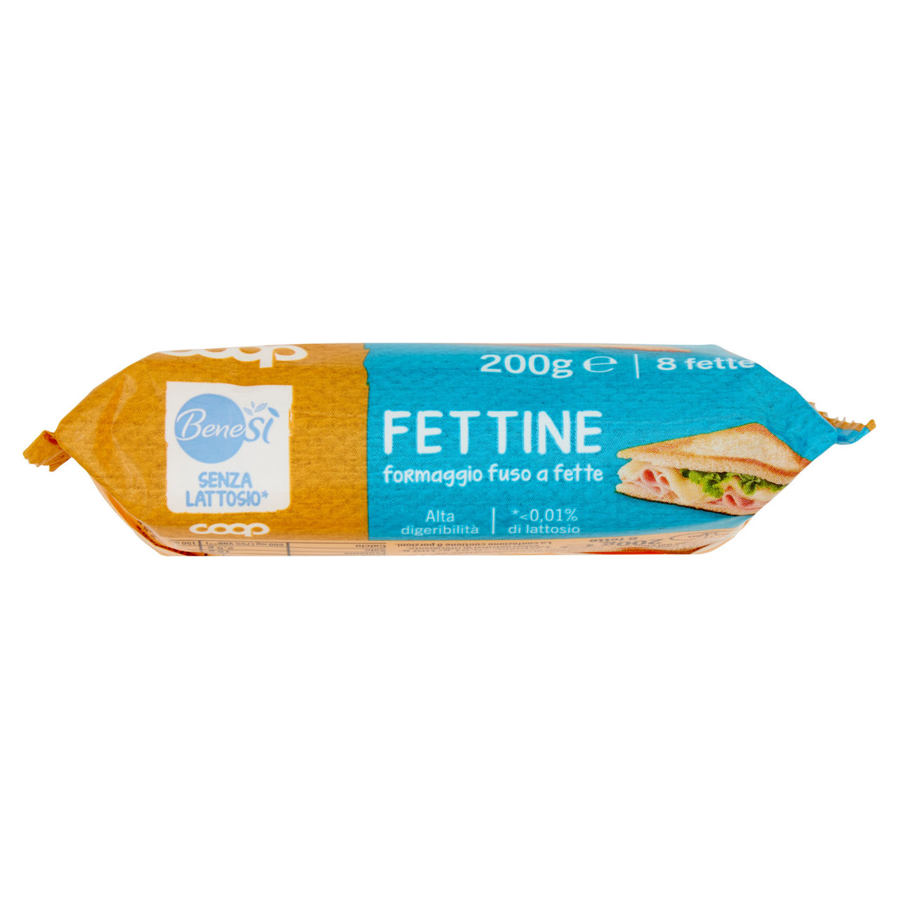 Formaggio a fette senza lattosio 200 gr - Immagine 61