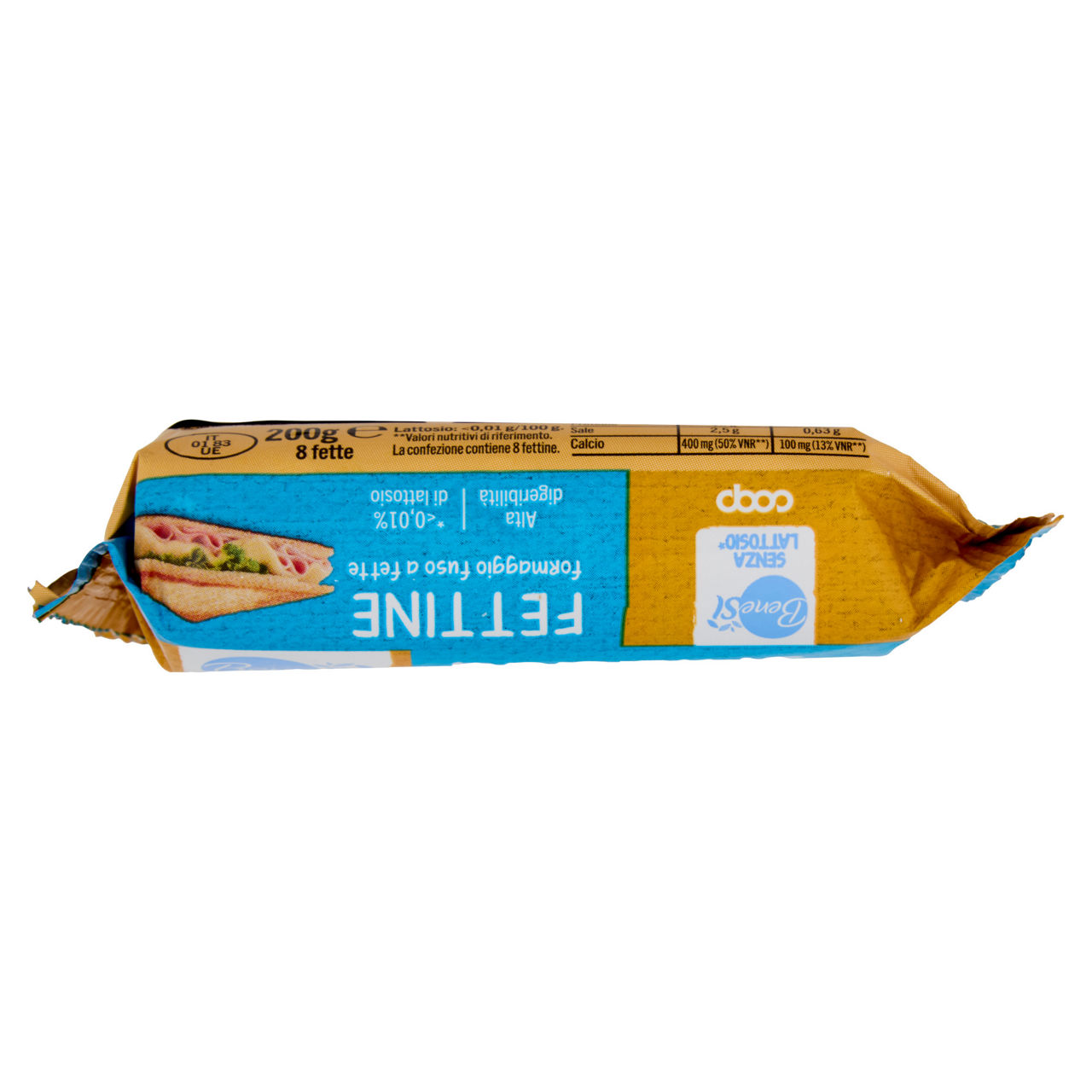 Formaggio a fette senza lattosio 200 gr - Immagine 91