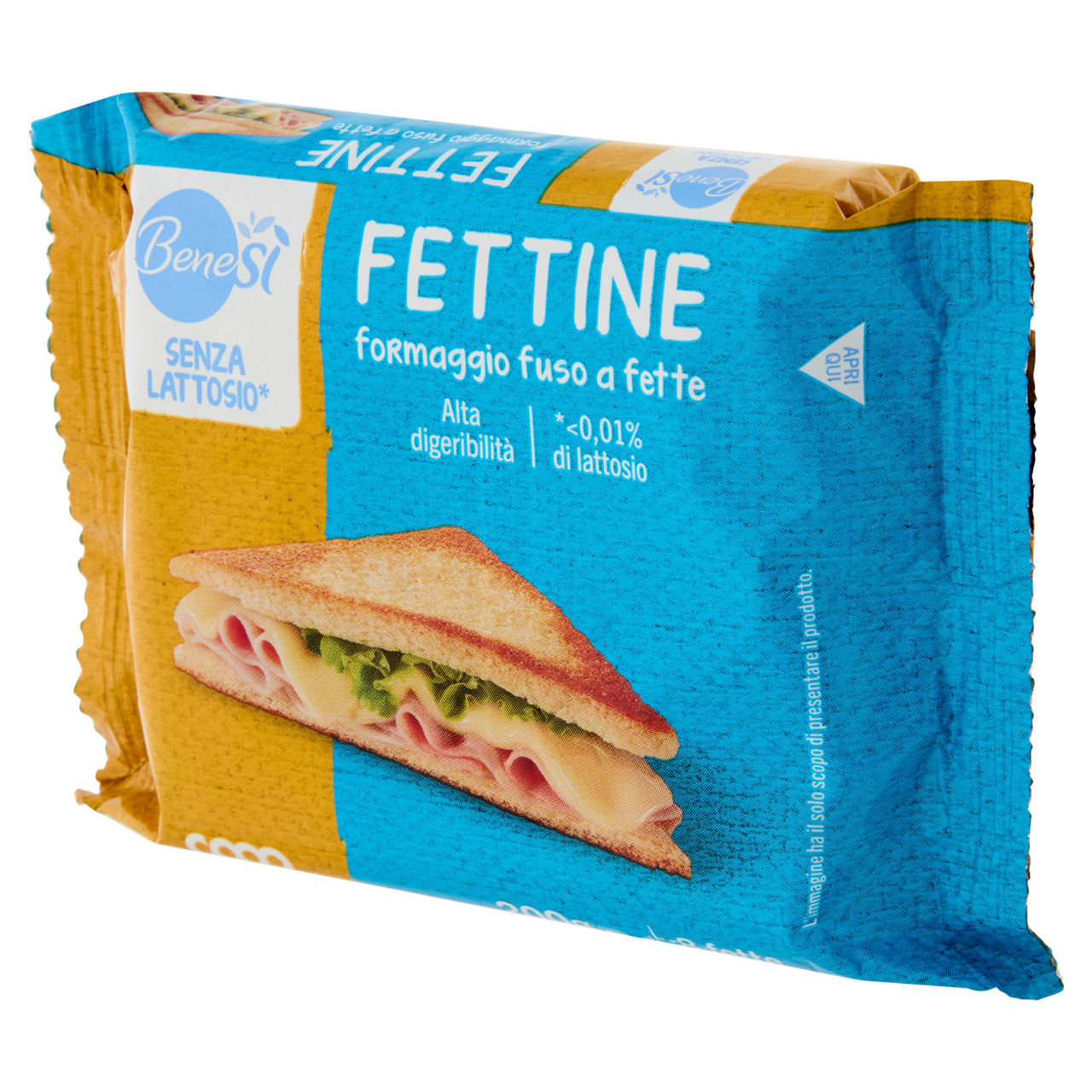 Formaggio a fette senza lattosio 200 gr - Immagine 121