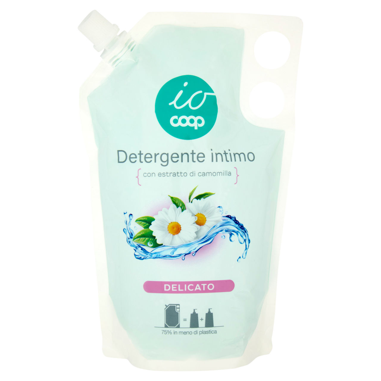 Detergente intimo delicato ricarica io coop ml 600 - Immagine 01