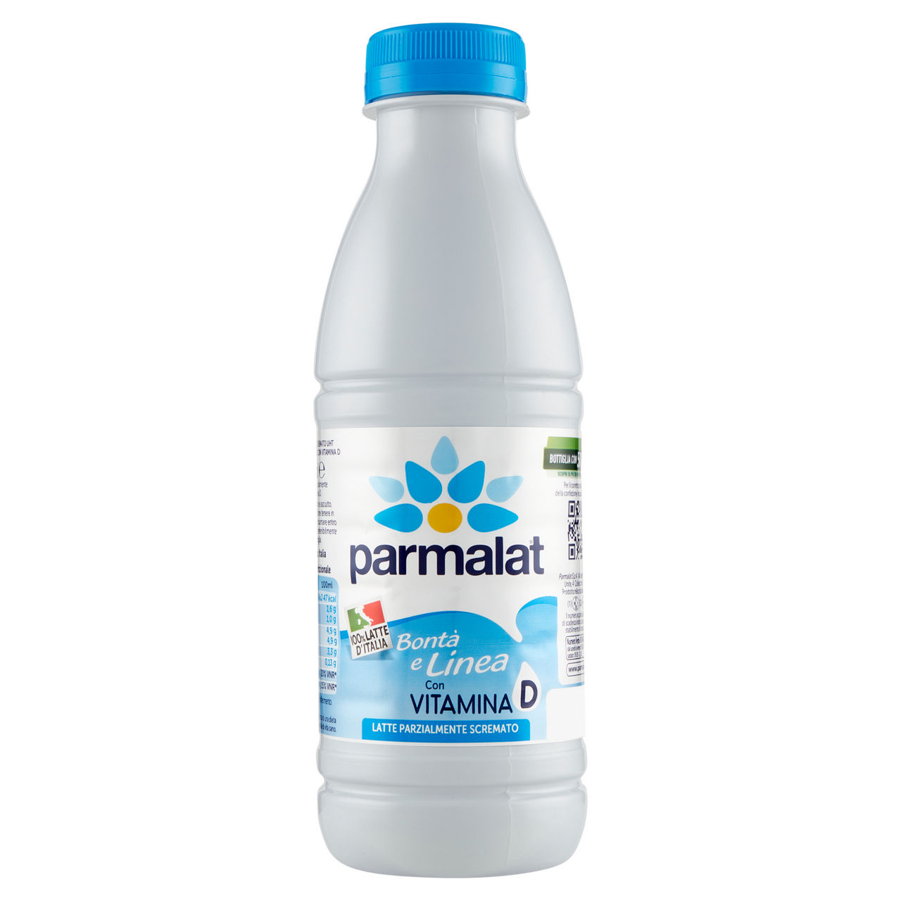 Latte parzialmente scremato con vitamina D 500 ml - Immagine 01