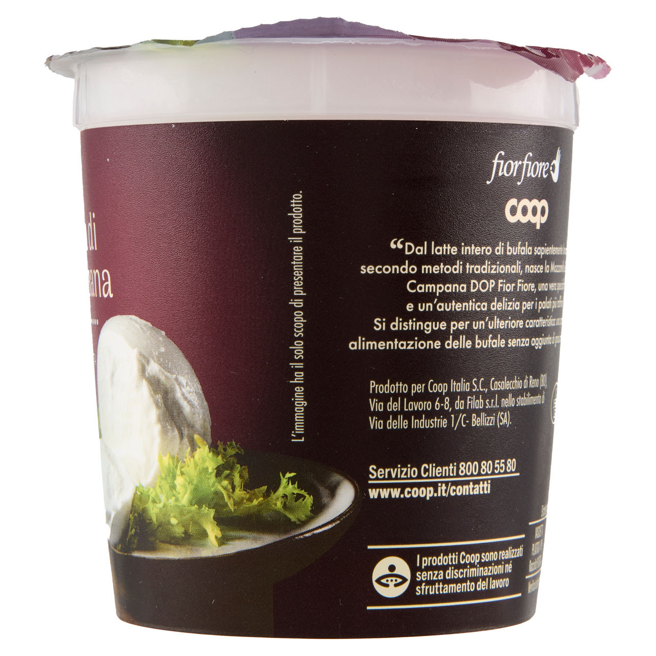 Mozzarella di Bufala Campana DOP 200 gr - Immagine 61