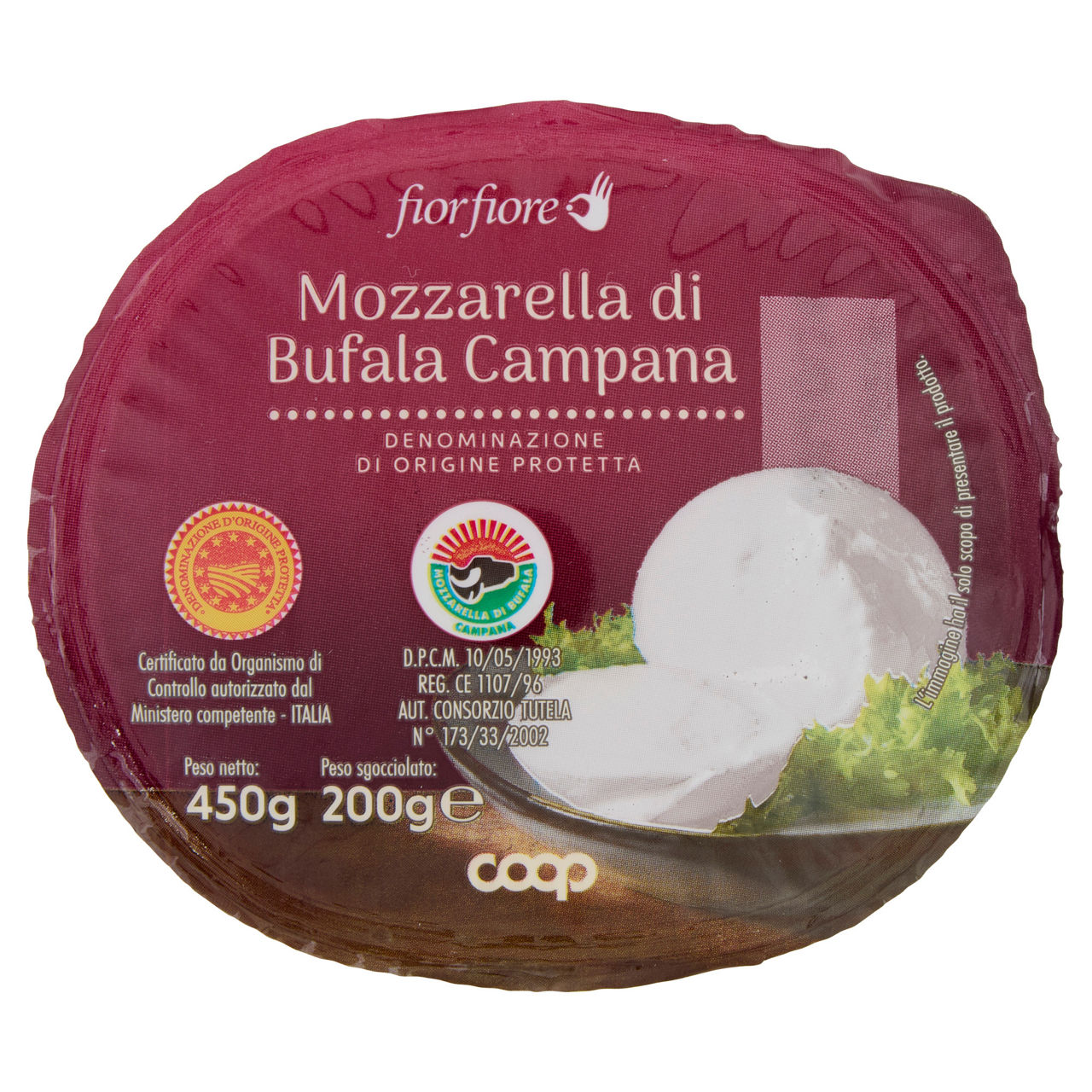 Mozzarella di Bufala Campana DOP 200 gr - Immagine 111