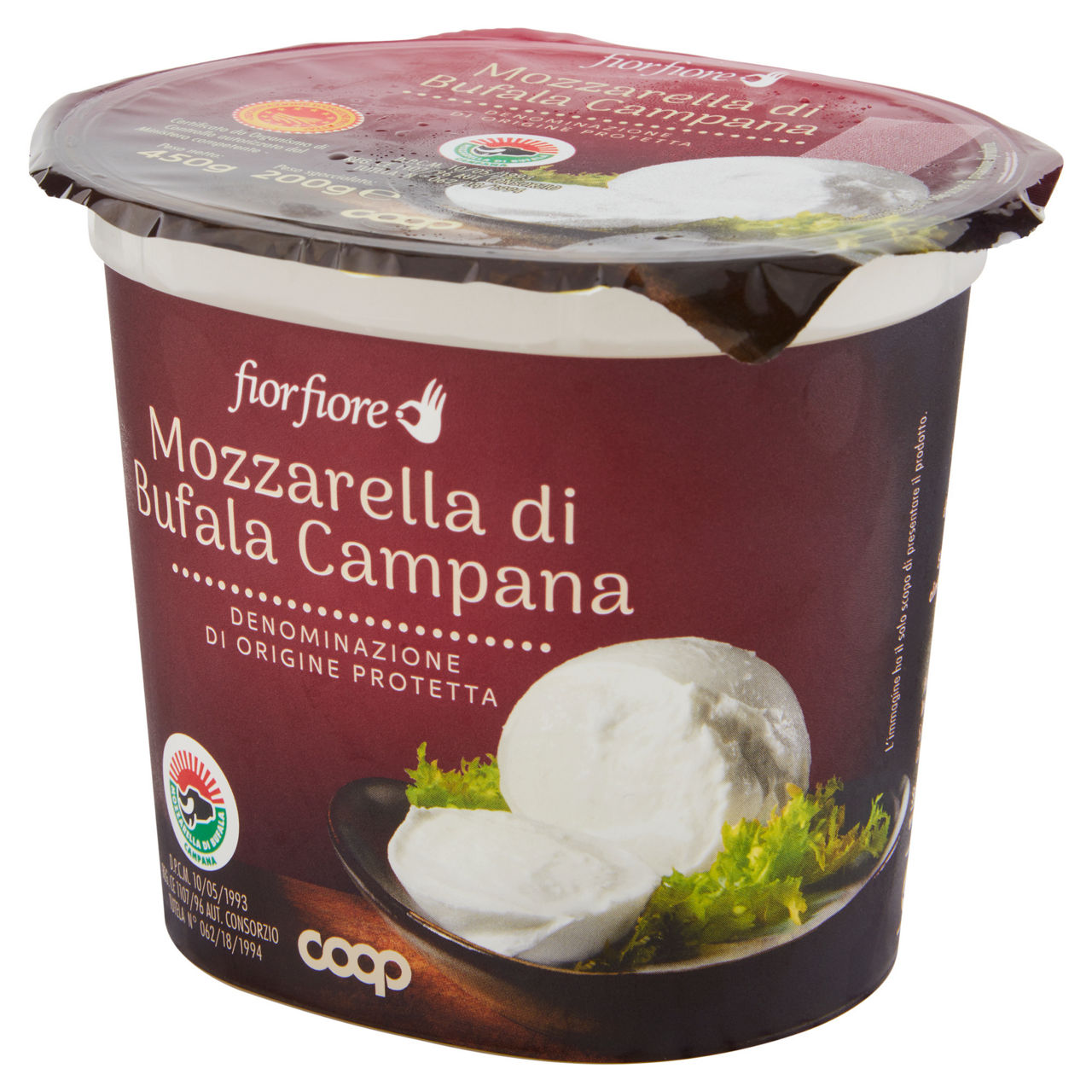 Mozzarella di Bufala Campana DOP 200 gr - Immagine 51
