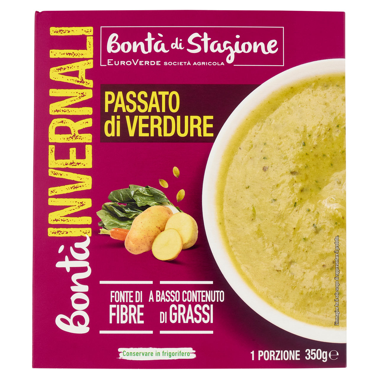 Passato di verdure ricetta invernale 350 gr - Immagine 01