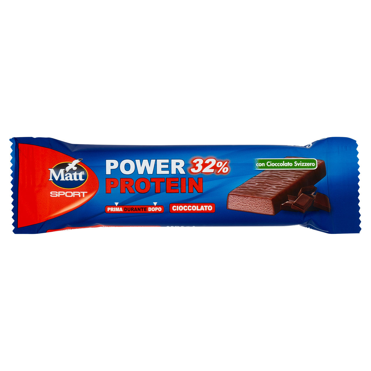 Barretta proteica Power Protein al cioccolato 35 gr - Immagine 01