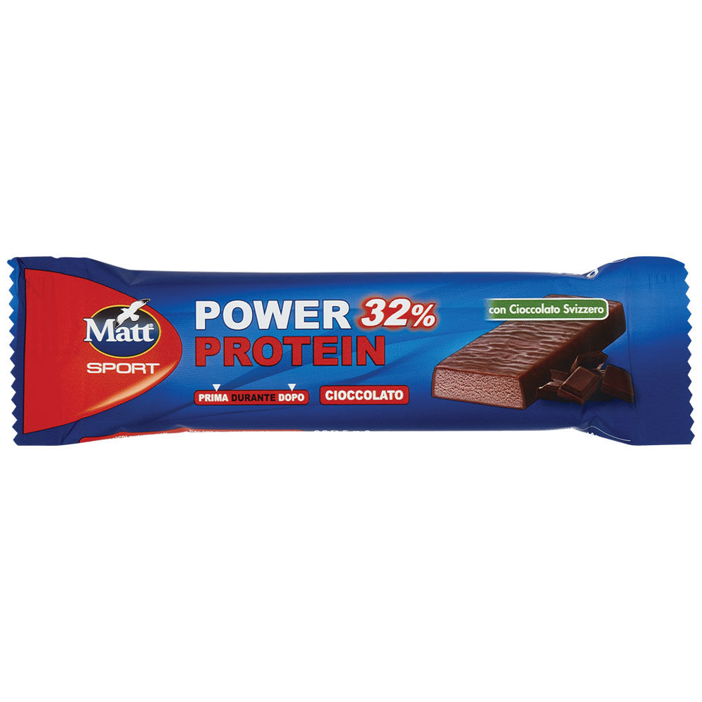 Barretta proteica Power Protein al cioccolato 35 gr
