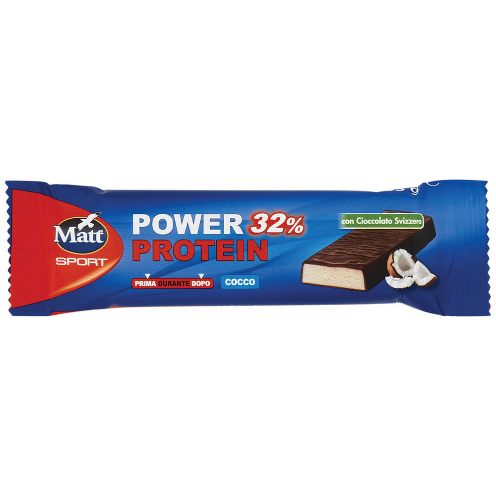 Barrette proteica Power Protein al cocco 35 gr
