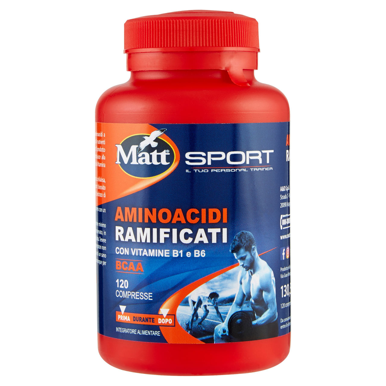 AMINOACIDI RAMIFICATI MATT BARATTOLO GR.130,5 - Immagine 01